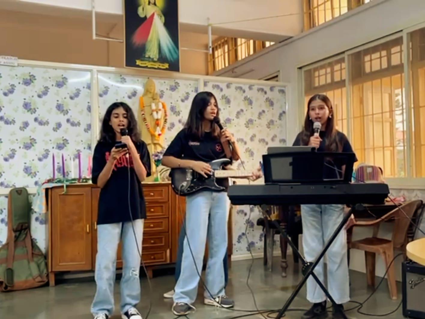 Sheet Music in a book